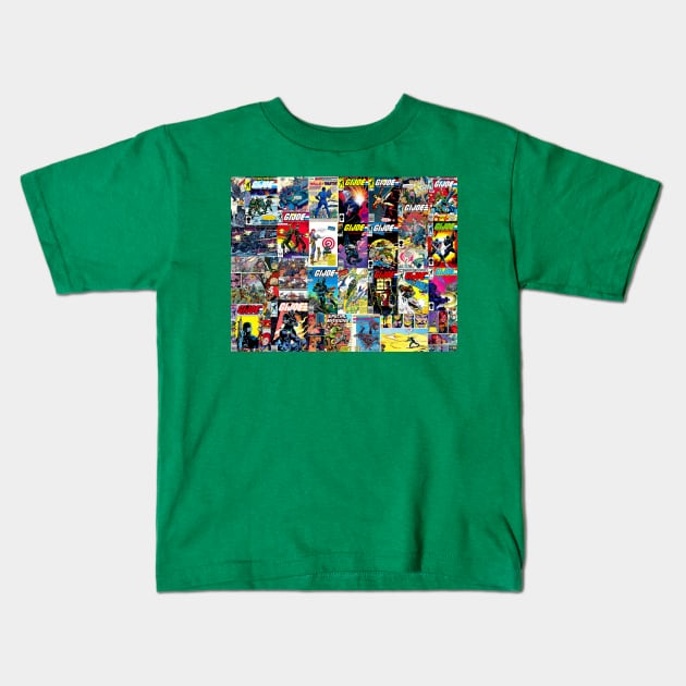 Joe Comics Kids T-Shirt by CaptainOceanSkydive